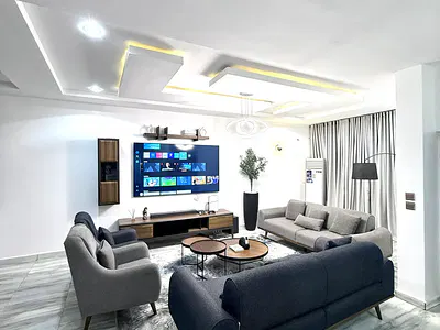 4 Bedroom Flat, Fully Furnished with PS5 — Usman O Jibrin Street, Guzape District, Abuja