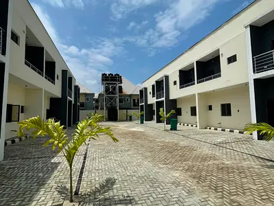 4-Bedroom Terraced Duplex with Solar Power — Ajah, Lagos