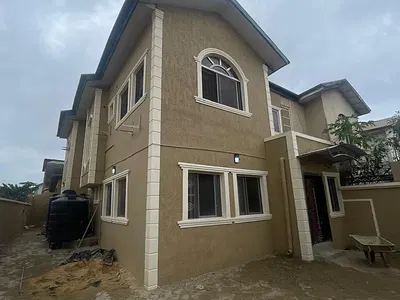 Newly Renovated 4 Bedroom Semi-Detached Duplex (Self Compound) — Lekki, Lagos