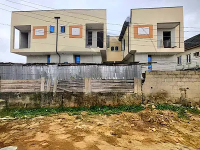 Newly Built 4 Bedroom Semi Detached Duplex with a BQ — Maryland, Lagos