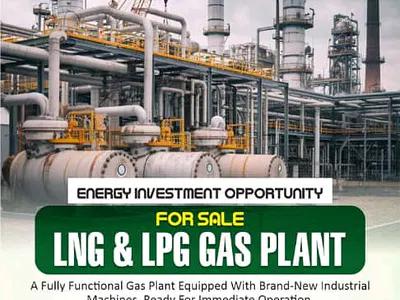 Gas Processing Plant with Industrial Machines — Port Harcourt, Rivers