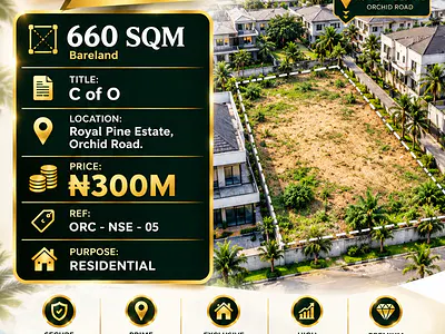 Developer Delight, Land — Royal Pine Estate Orchid, Lekki, Lagos