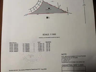 2919SQM Residential Land — Katampe Extension, Katampe, Abuja