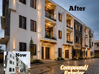 Beautiful Luxury 2 Bedroom Apartment — Sangotedo, Ajah, Lagos