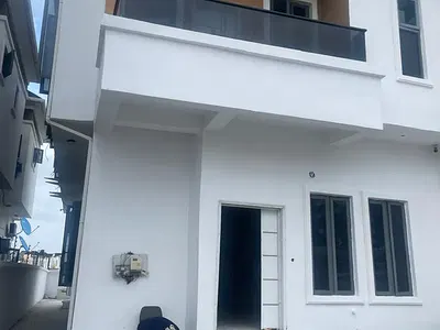 Decent 4-Bedroom Semi -Detached Duplex with a Room BQ — Royal Pine Estate Orchid Road, Lekki, Lagos