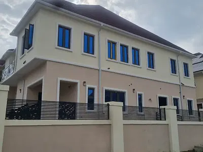 Newly Built 2 Units 2 Bedrooms Apartments. — Riverpark Estate, Lugbe District, Abuja