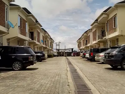 Standard 4 Bedroom Terraced Duplex with BQ — Ajah, Lagos