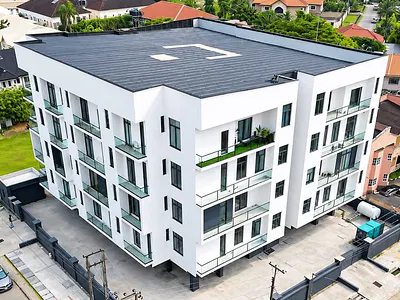 2 Bedroom Luxury Apartment with Balconies — Lekki Phase 1, Lekki, Lagos