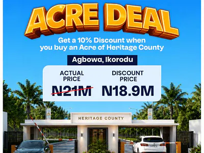 A Premium Landed Property Investment Strategically Designed to Afford — N5BN Lagos Nysc Permanent Camp, Caleb University, Lagos Housing Estate, Agbowa, Ikorodu, Lagos
