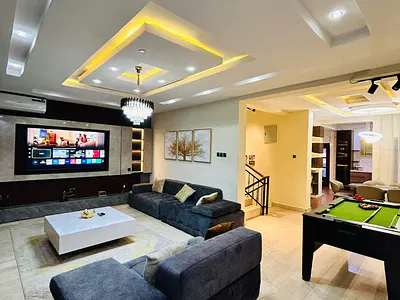 Fully Serviced 4 Bedroom Duplex with Swimming Pool — Ikeja, Lagos