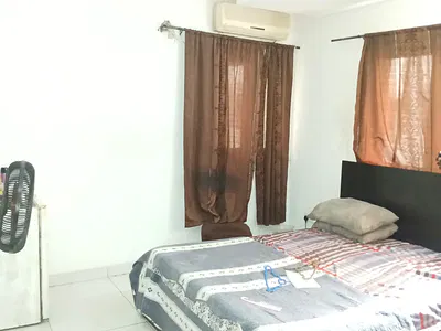A Serviced Semi Master Bedroom Upstairs — By Chisco Bus Stop, Ikate Lekki Lagos, Ikate, Lekki, Lagos