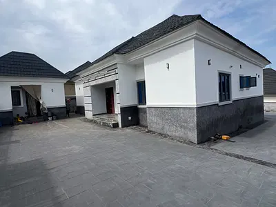 3 Bedroom Detached Bungalow with Swimming Pool — In a Serene Estate @gwarinpa Ext’n, Gwarinpa, Abuja