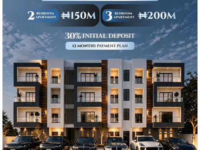 2 & 3-Bedroom Apartments — Osapa, Lekki, Lagos