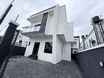 4 Bedroom Detached Duplex with BQ — Sangotedo Lekki, Lekki, Lagos