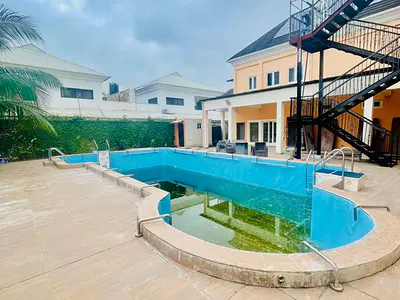 Beautifully Renovated 2-Bedroom Flat with Playing Ground — Lekki, Lagos