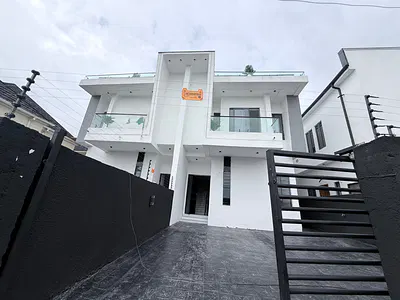 Luxury 4 Bedroom Semi Detached Duplex with BQ — Sangotedo, Ajah, Lagos