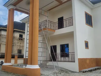 Newly Built 2 Units of 3 Bedrooms. — Riverpark Estate Abuja., Lugbe District, Abuja
