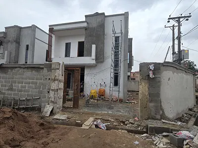 Newly Built 4 Bedroom Detached Duplex with BQ — Fagba, Agege, Lagos