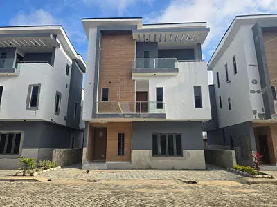Brand New & Beautifully Finished 4 Bedroom Detached Duplex with BQ — Olokonla Area, Ajah, Lagos