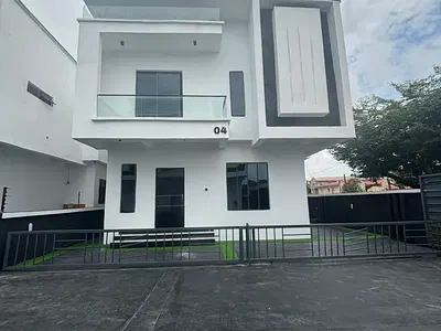 Platinum Deluxe 4 Bedroom Detached Duplex with BQ — Elegantly Designed, Secured Estate, Idado, Lekki, Lagos