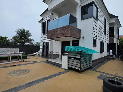 4 Bedroom Detached House with Swimming Pool — Oribanwa PH 2, Oribanwa, Ibeju Lekki, Lagos