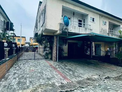 Spacious 3 Bedroom Fully Furnished Terraced Duplex Corner Piece — Lekki, Lagos
