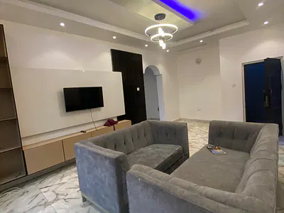 Luxury Clean 2 Bedroom (Without Furniture) — Chevron Lekki, Alternative Drive, 24HRS Power, Inverter Available., Lekki, Lagos