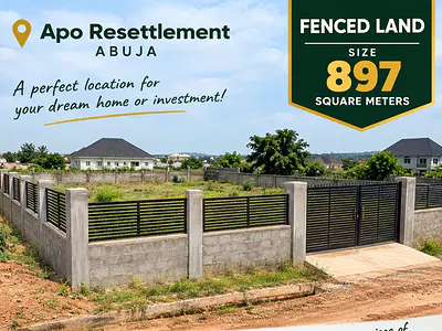 897SQM Residential Land — Apo, Abuja