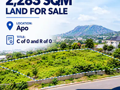2283 SQM Land for Sale — Apo, Abuja