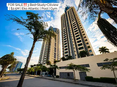 3 Bedroom Flat + Study + Cityview — Victoria Island (VI), Lagos
