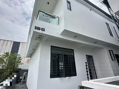 An Exquisite 5 Bedroom Fully Detached Duplex with BQ — Sangotedo, Ajah, Lagos