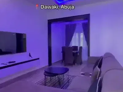 Fully Furnished 2 Bedrooms Flat in an Estate — News Engineering, Dawaki, Gwarinpa, Abuja