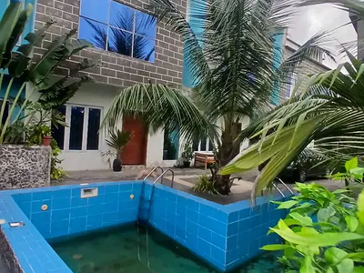 3 Bedroom Ocean Front Duplex with Swimming Pool — Off Coastal Road, Owonikoko Okunajah, Lekki, Lagos