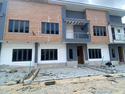 Stunning 3 Bedroom Terraced Duplex with a Room BQ — Ajah, Lagos
