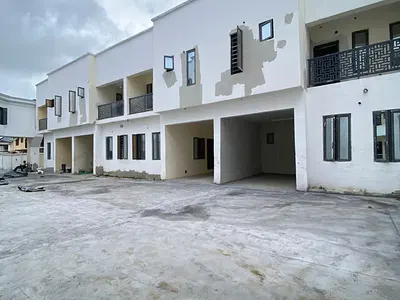 A Newly Built 3 Bedroom Terraced Duplex with a Room BQ — Ajah, Lagos