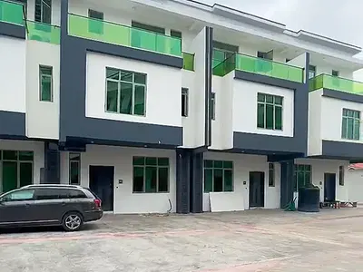 Luxury 4 Bedroom Semi-Detached Duplex with BQ — Maryland, Lagos