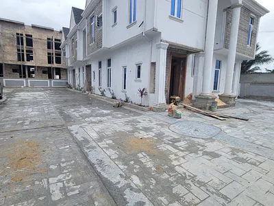 Newly Built and Serviced 4 Bedroom Terraced Duplex — Abraham Adesanyan, Ajah, Ajah, Lagos