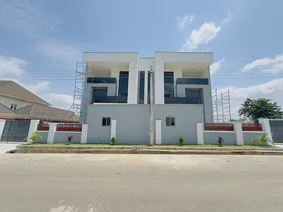 A Brand New 5 Bedroom Semi-Detached Duplex + 1 BQ — Gwarinpa, Abuja
