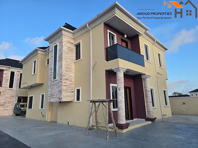 Newly Built Luxury 4bedrooms Fully Detached Duplex with BQ — Ibeju Lekki, Lagos
