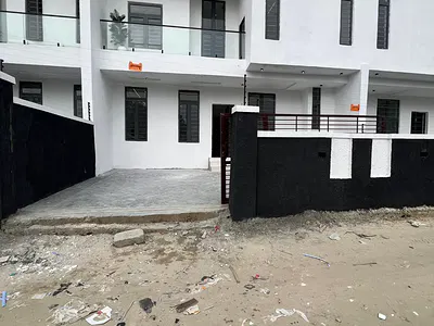 Perfectly Finished 4 Bedroom Terrace Duplex with BQ — Sangotedo, Ajah, Lagos