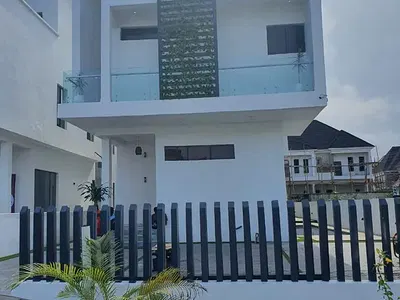 Brand New Clean 4 Bedroom Detached Duplex with Swimming Pool — Orchid Road Lakeview Park 2, Lekki, Lagos