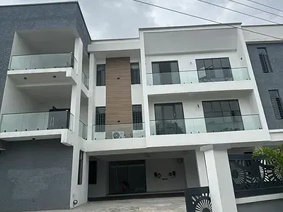 Built to Standard 3 Bedroom Apartment with En-Suite Rooms — Lekki, Lagos