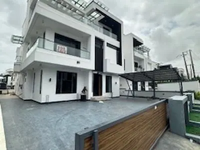 5 Bedroom Detached Duplex with Elevator Swimming Pool Gym Cinema — Megamond Estate Lekki County Homes, Lekki, Lagos