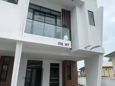 3 Bedroom Terraced Duplex with BQ and Modern Pop Ceiling — Ikota, Lekki, Lagos