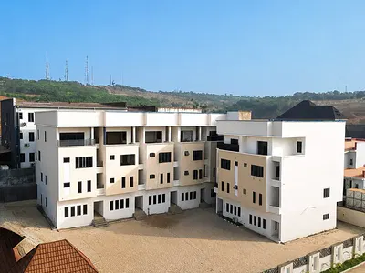 Brand New 5 Bedroom Terraced Duplex with BQ and Rooftop — Guzape District, Abuja