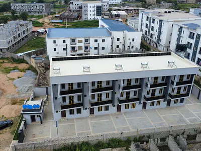 4-Bedroom Terraced Duplex with BQ (Advanced Carcass) — Wuye, Abuja