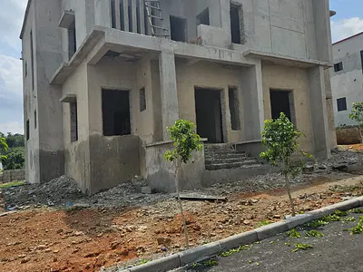 4 Bedroom Detached Duplex Carcass+bq in a Beautiful Secured Estate — Life Camp, Abuja