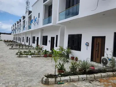 3 Bedroom Terraced Duplex with BQ — Igbo-Efon, Ologolo, Lekki, Lagos