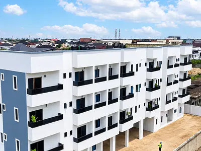2 Bedroom Flat with Fitted Kitchen — Ajah, Lagos