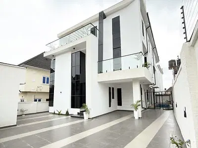 5 Bedroom Detached Duplex with Pool — Apo Resettlement Zone E, Apo Resettlement, Apo, Abuja